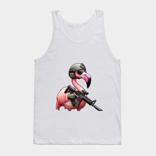 Tactical Flamingo Tank Top